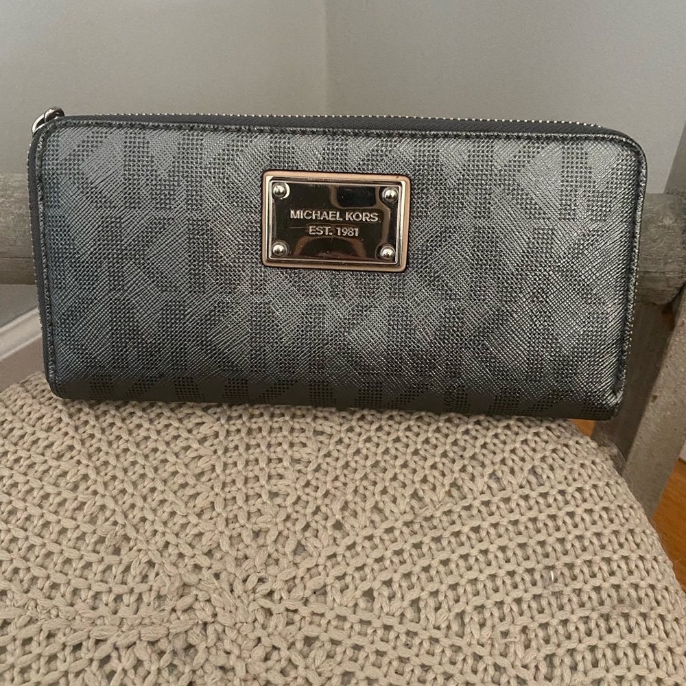 Michael Kors Gray Wallet